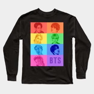 Bts members Long Sleeve T-Shirt